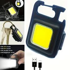 Mini lampe de poche porte-clés LED