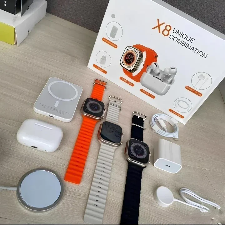 X8 Unique Combination Smartwatch + AirPods Pro