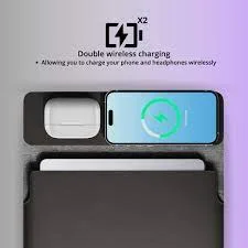 Housse pour Ordinateur Portable Premium avec Chargement Sans Fil