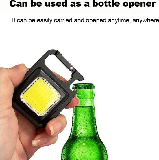 Mini lampe de poche porte-clés LED