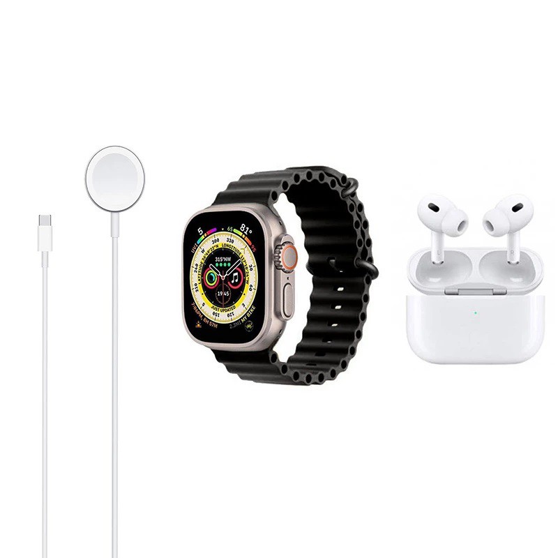 X8 Unique Combination Smartwatch + AirPods Pro