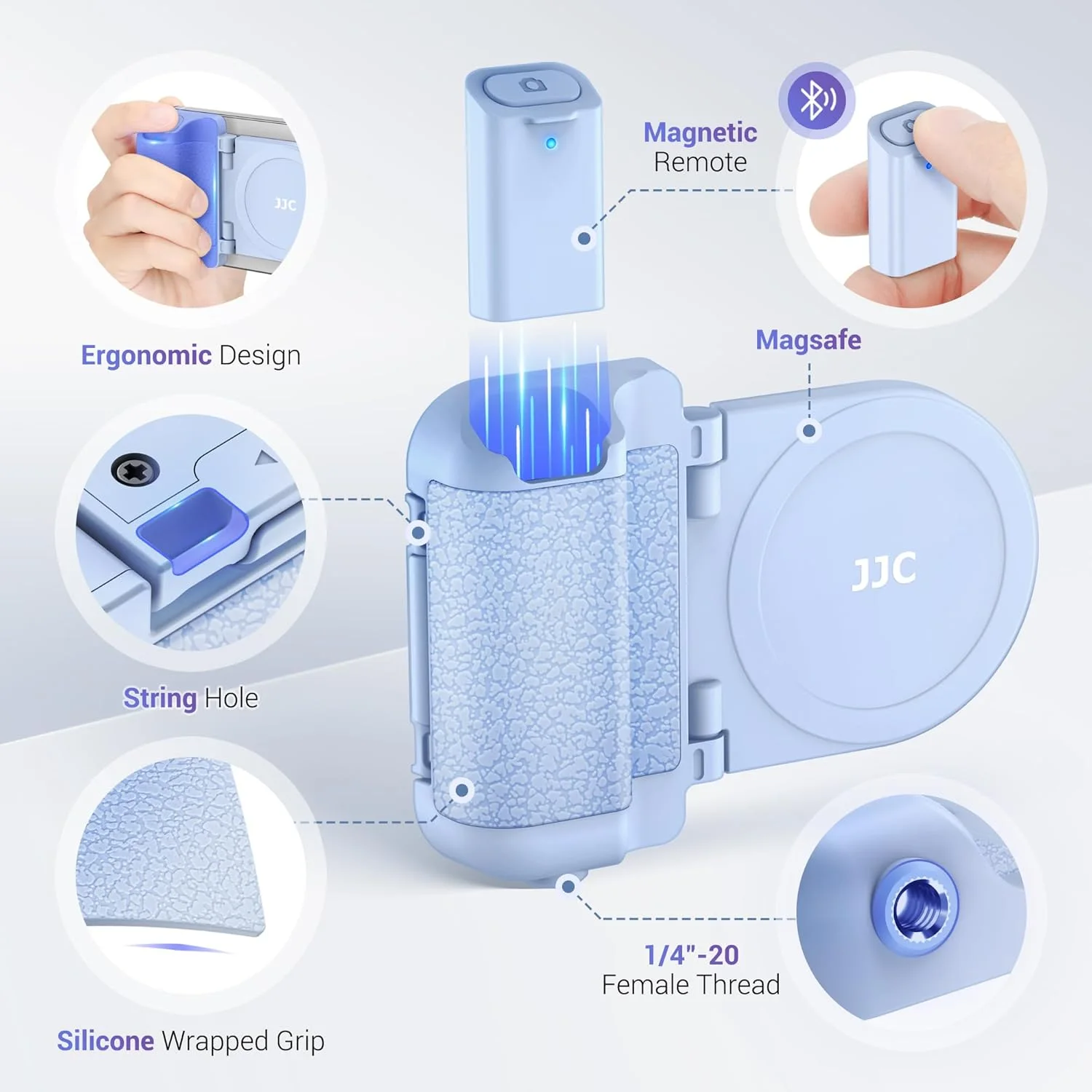 La Poignée Téléphone de Vlogging 3-en-1