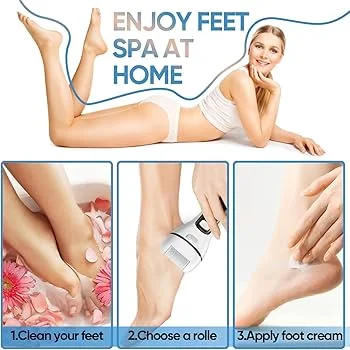 Tondeuse Électrique pour Pieds – Broyeur de Callosités Rechargeable USB