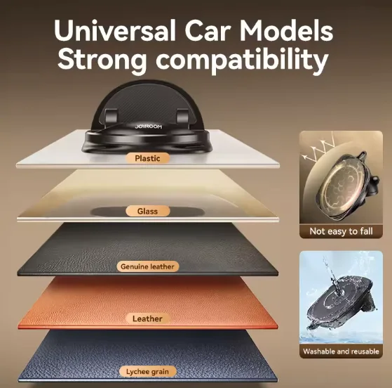 Support de Téléphone Universel à Ventouse – Multi-Usage