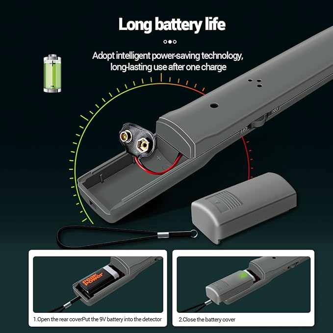 Détecteur de Métaux Portatif Professionnel