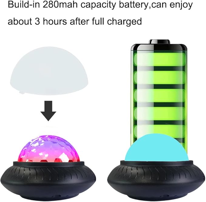 Mini Disco multicolore Rechargeable USB