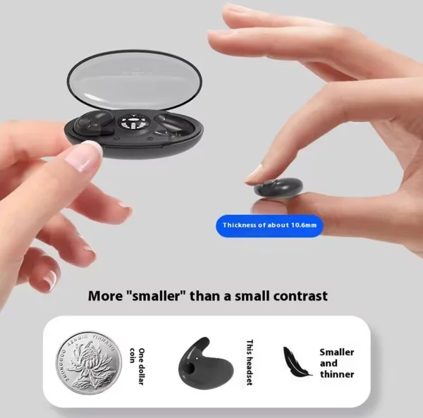 Écouteurs Sans Fil Bluetooth avec Écran LED – Son Puissant