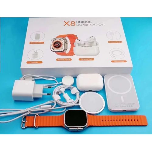 X8 Unique Combination Smartwatch + AirPods Pro