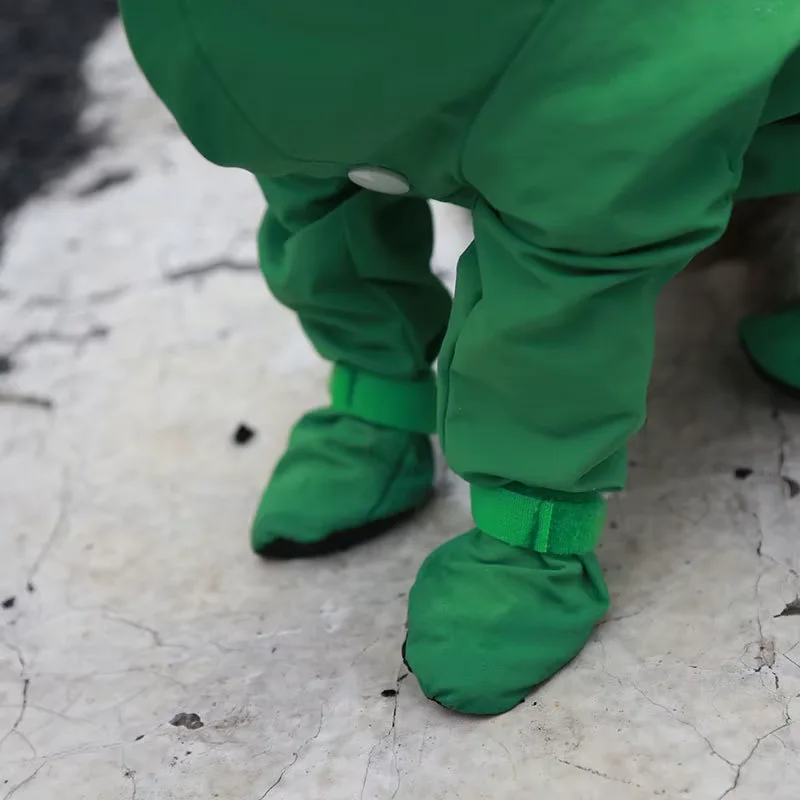 Combinaison imperméable pour chien, idéale pour la pluie, à quatre jambes, ensemble tout inclus, vêtement d'extérieur, mode animaux de compagnie, pour petit chien ou chat