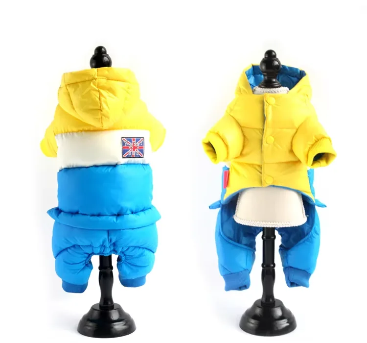 DRESSPET 2024 Nouveau Design Imperméable Pet Puppy Clothing The Dog Face Coat Winter Dog Clothes Jacket Hoodie For Small Medium Dogs