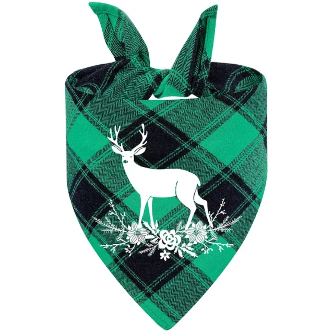 Luxury Pets. Cotton Christmas Bandana 2025