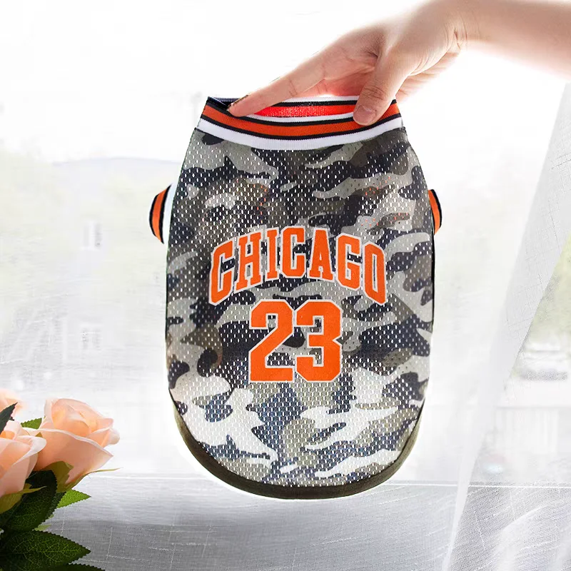 Dog Summer Basketball T-shirt Jersey