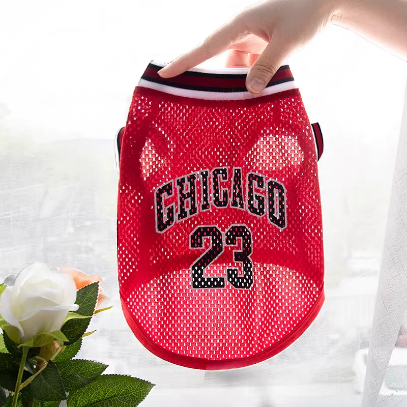 Dog Summer Basketball T-shirt Jersey