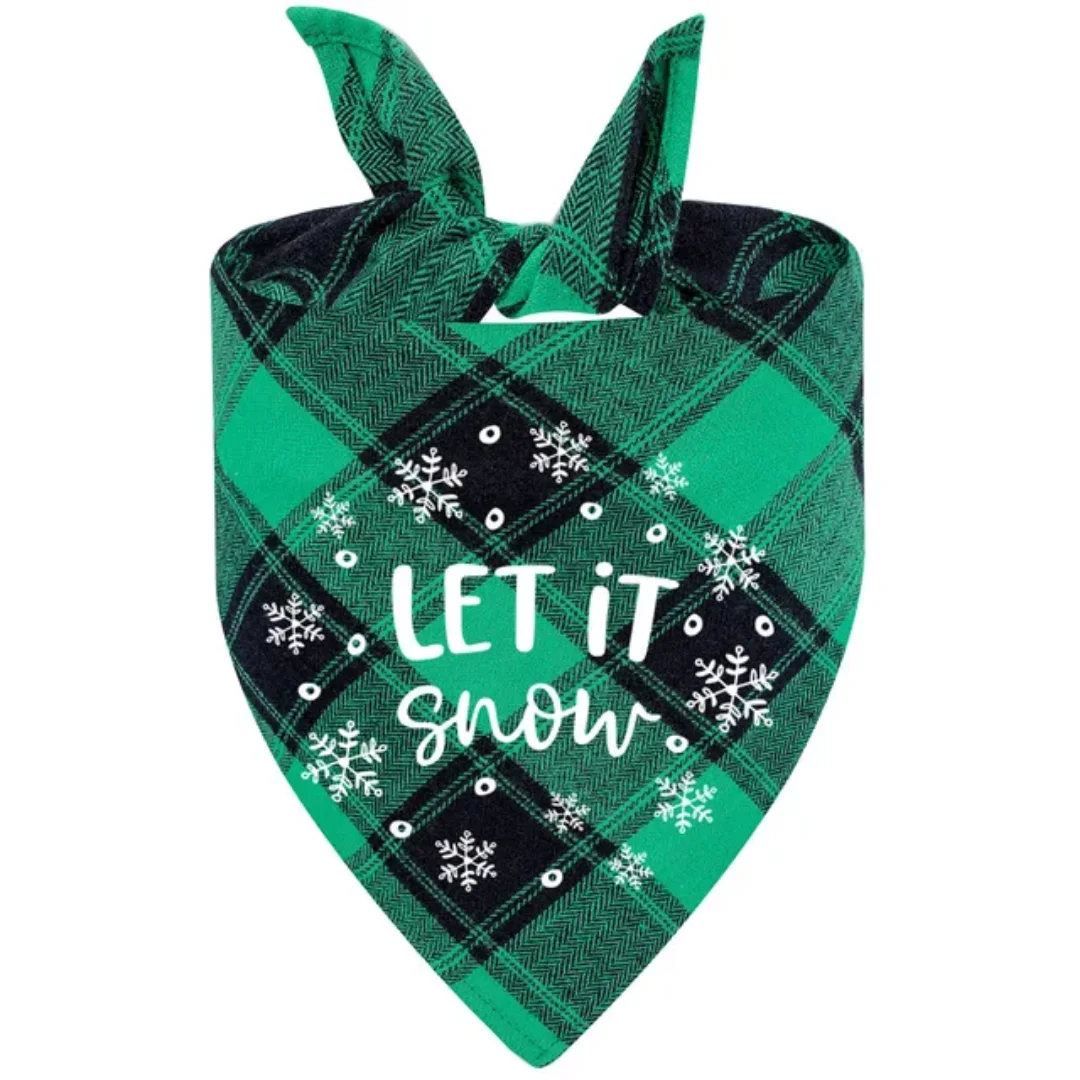 Luxury Pets. Cotton Christmas Bandana 2025
