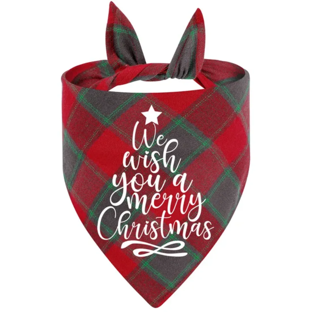 Luxury Pets. Cotton Christmas Bandana 2025