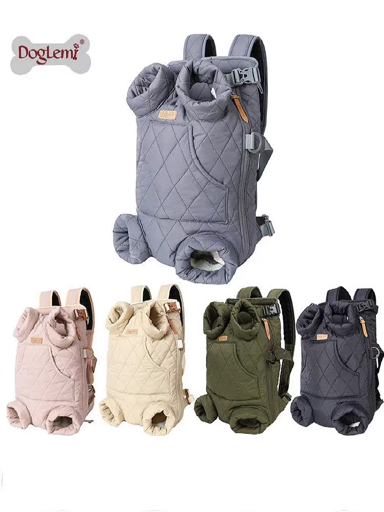 Luxury pet carrier travel backpack