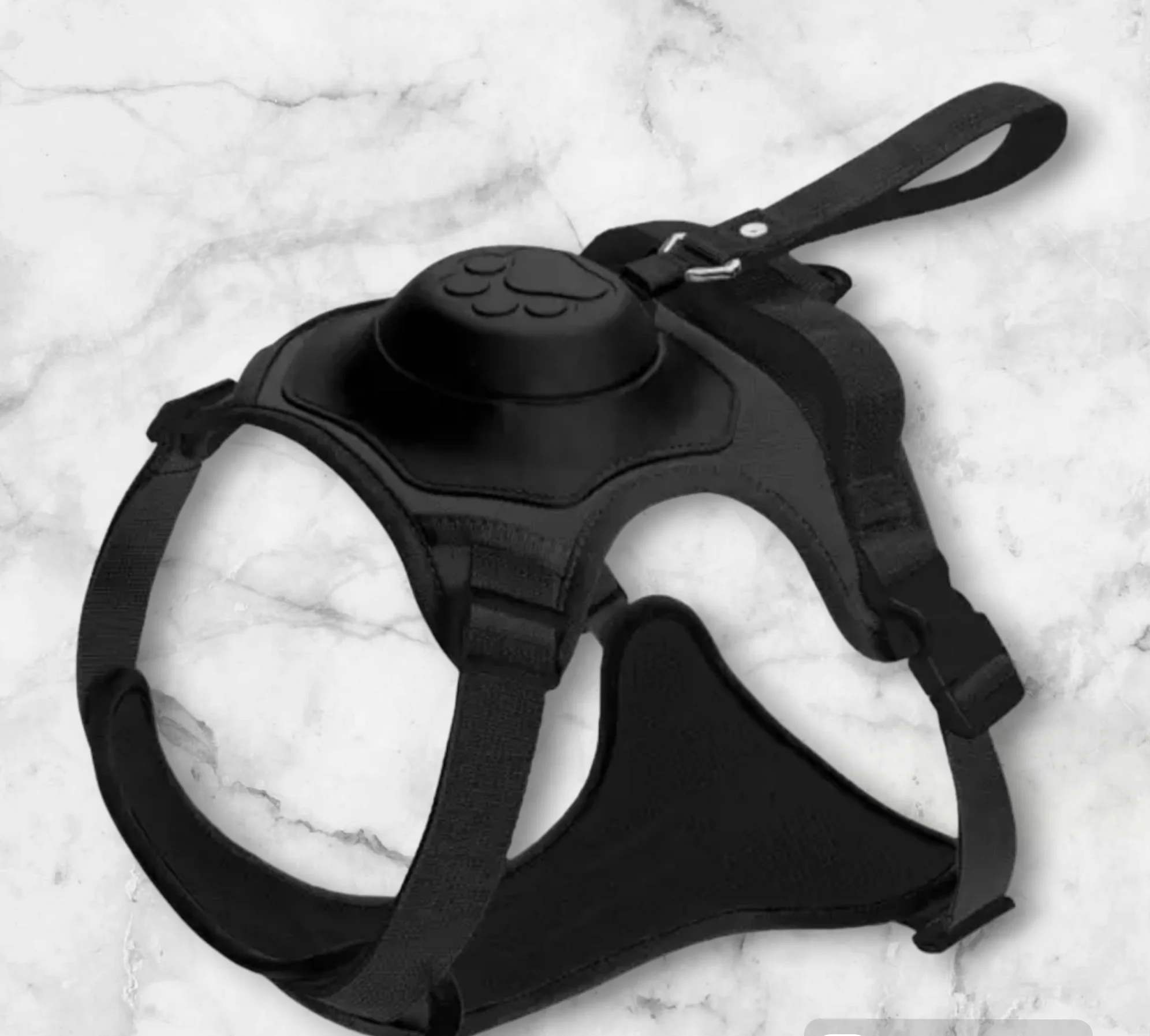 Dog No Pull Harness with Retractable Leash set Automatic Anti-Burst