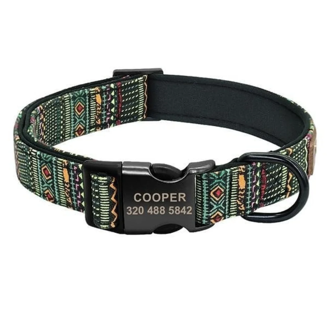 Artisanal Collar With Leash