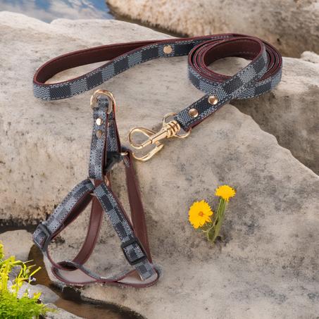 VIP Pet Harness with Leash  adjustable