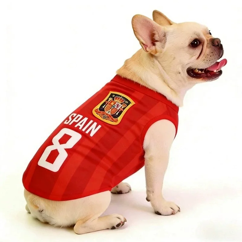 Pet Soccer Jersey T-shirt