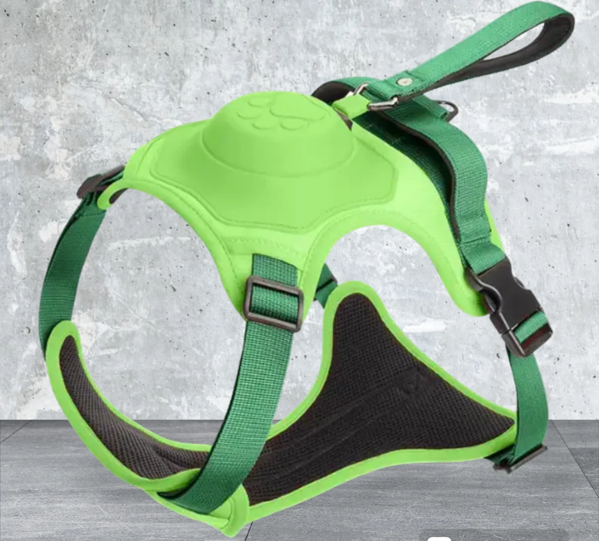 Dog No Pull Harness with Retractable Leash set Automatic Anti-Burst