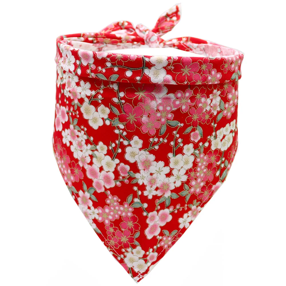 cotton bandana flowers