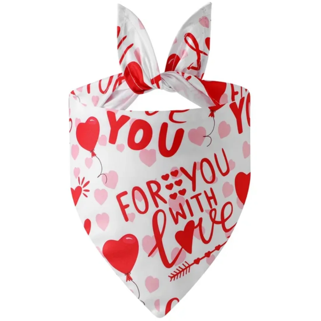New 2026 Valentine Pets Bandana