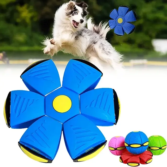 Dog Toys Flying Disc Ball Training