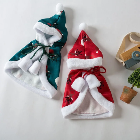 Pet warm Christmas colak for winter