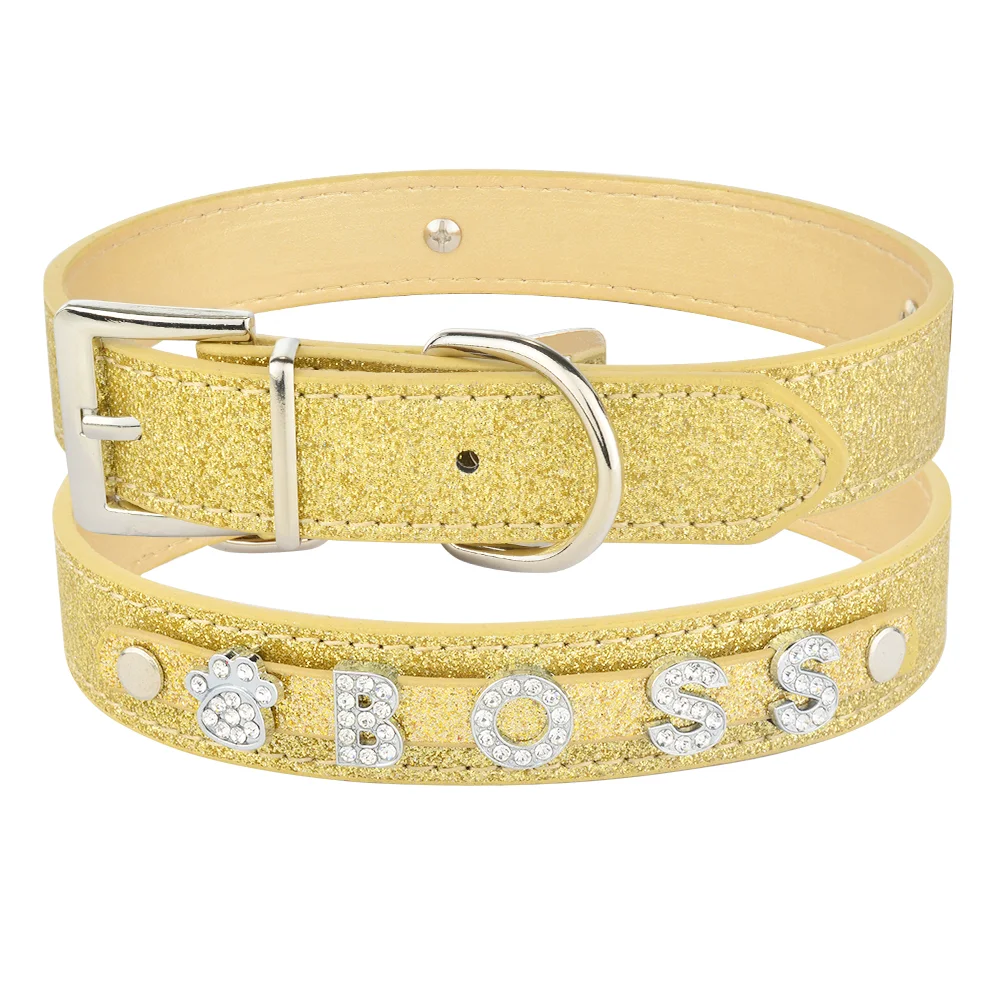 Pet Collar Alphabet Name
