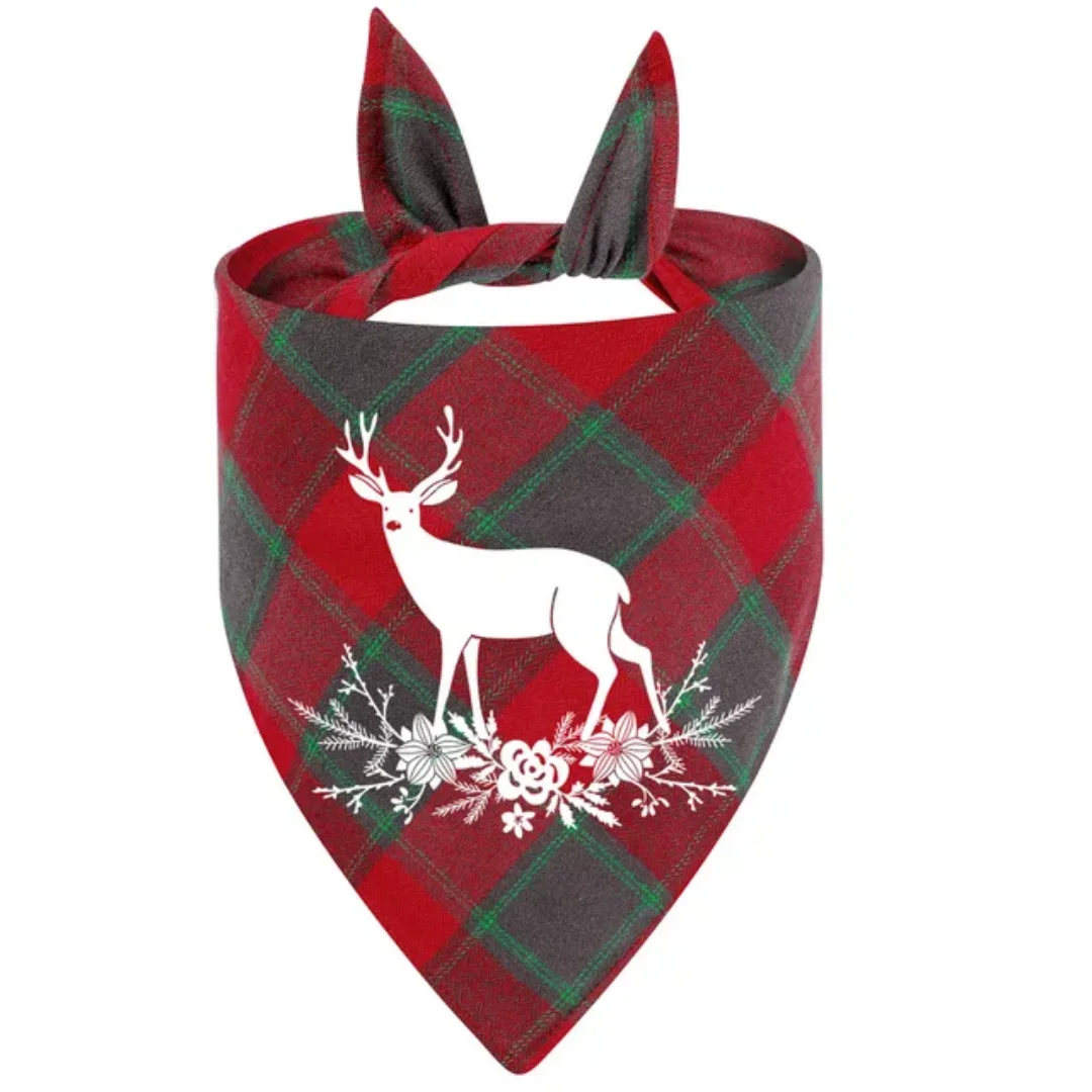 Luxury Pets. Cotton Christmas Bandana 2025