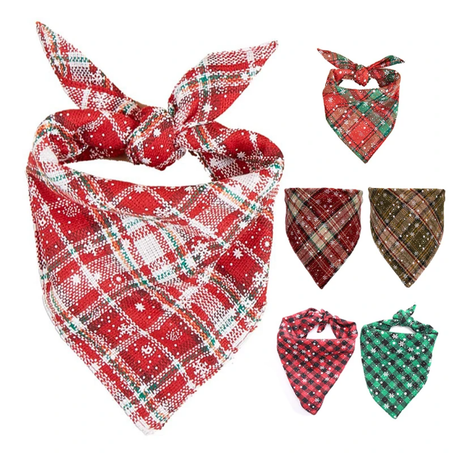 Pets Christmas Bandana 2025