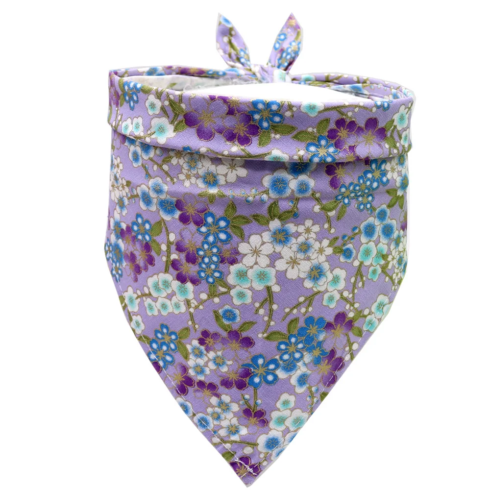 cotton bandana flowers