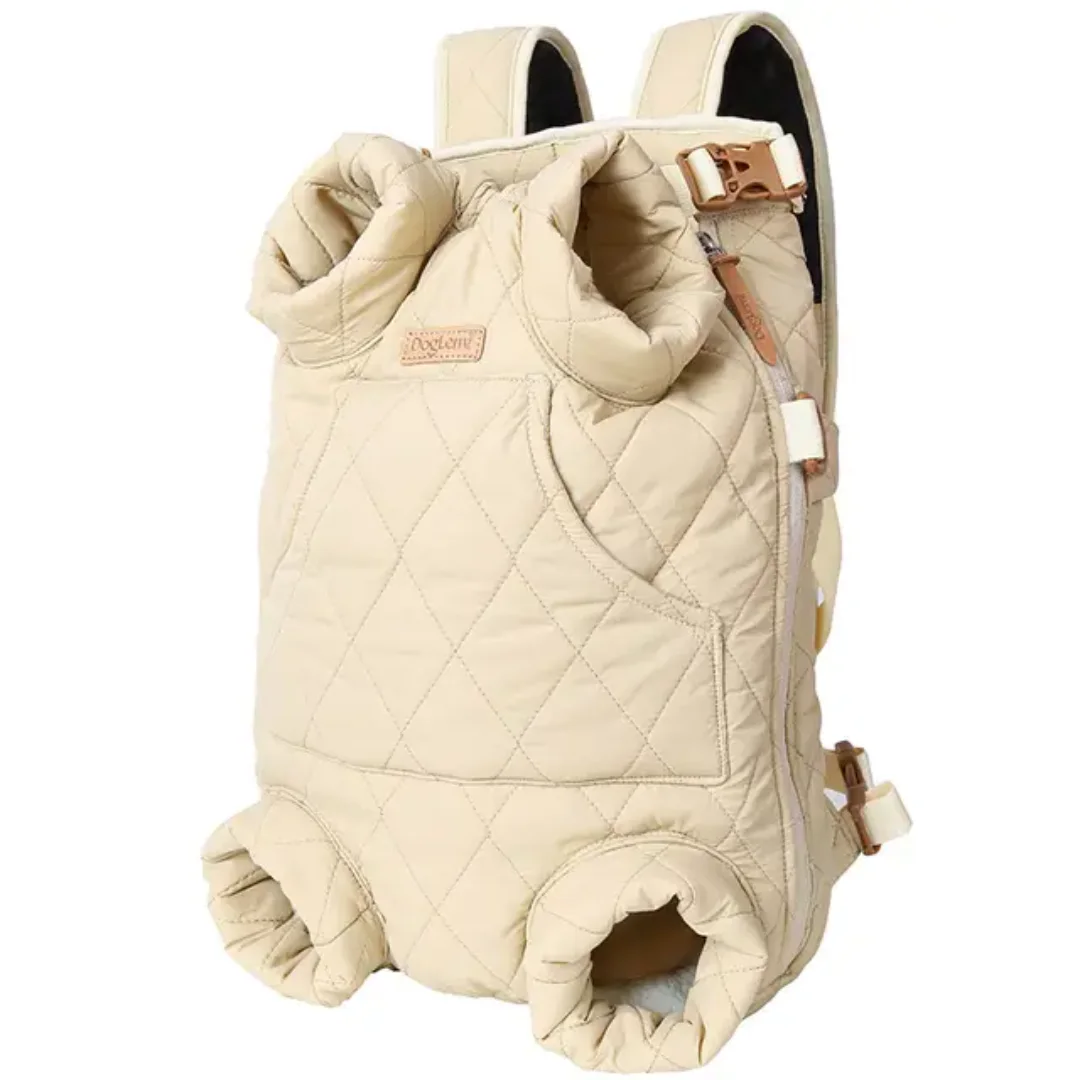 Luxury pet carrier travel backpack