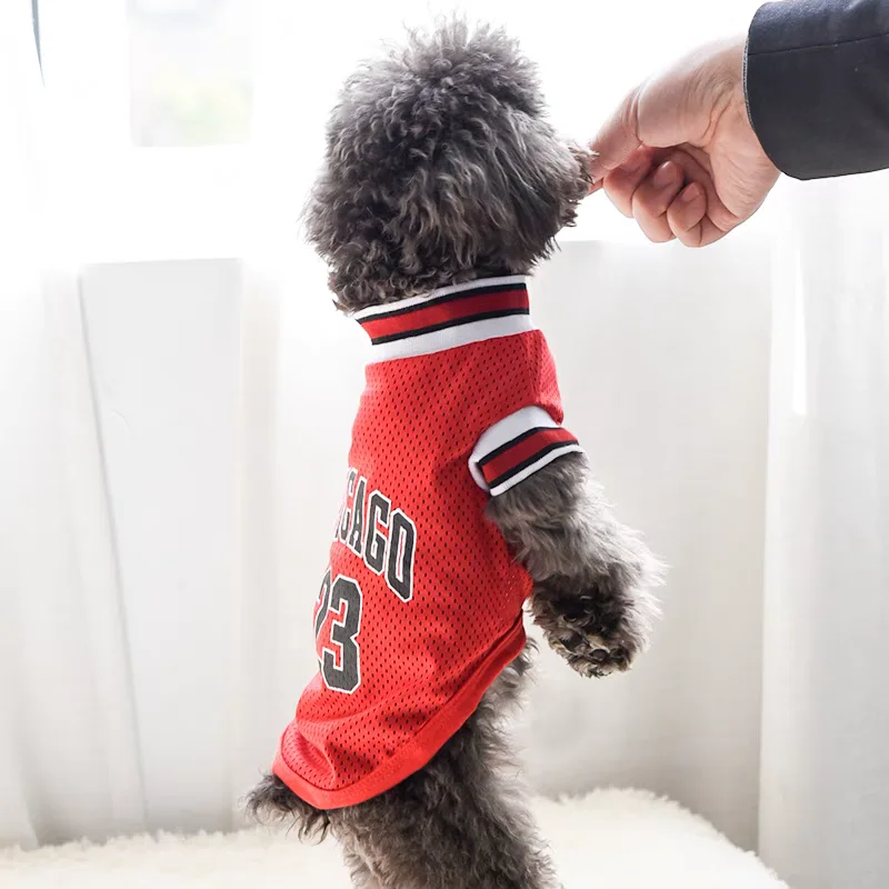 Dog Summer Basketball T-shirt Jersey