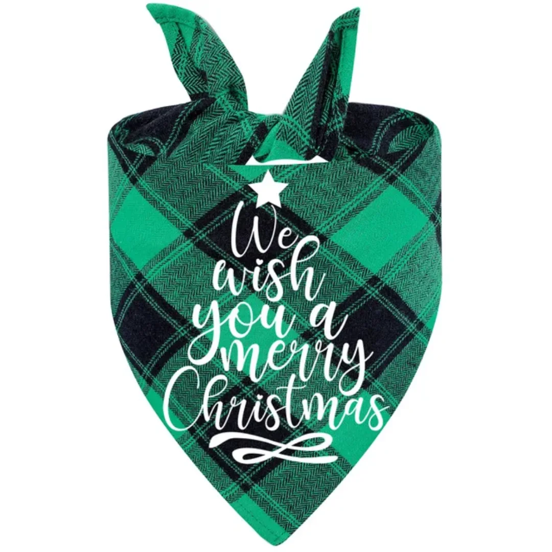Luxury Pets. Cotton Christmas Bandana 2025