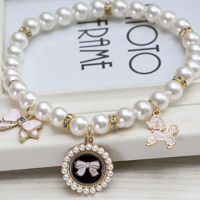 Pet Pearl Necklace