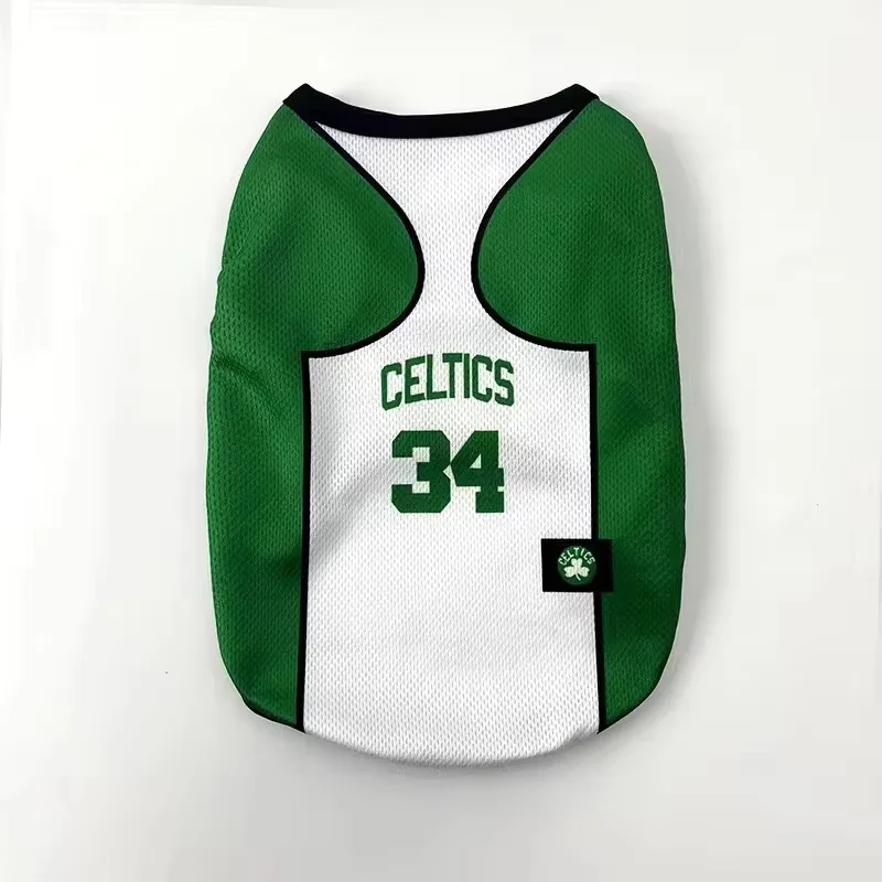 Dog Cotton T-shirt Football & Basketball