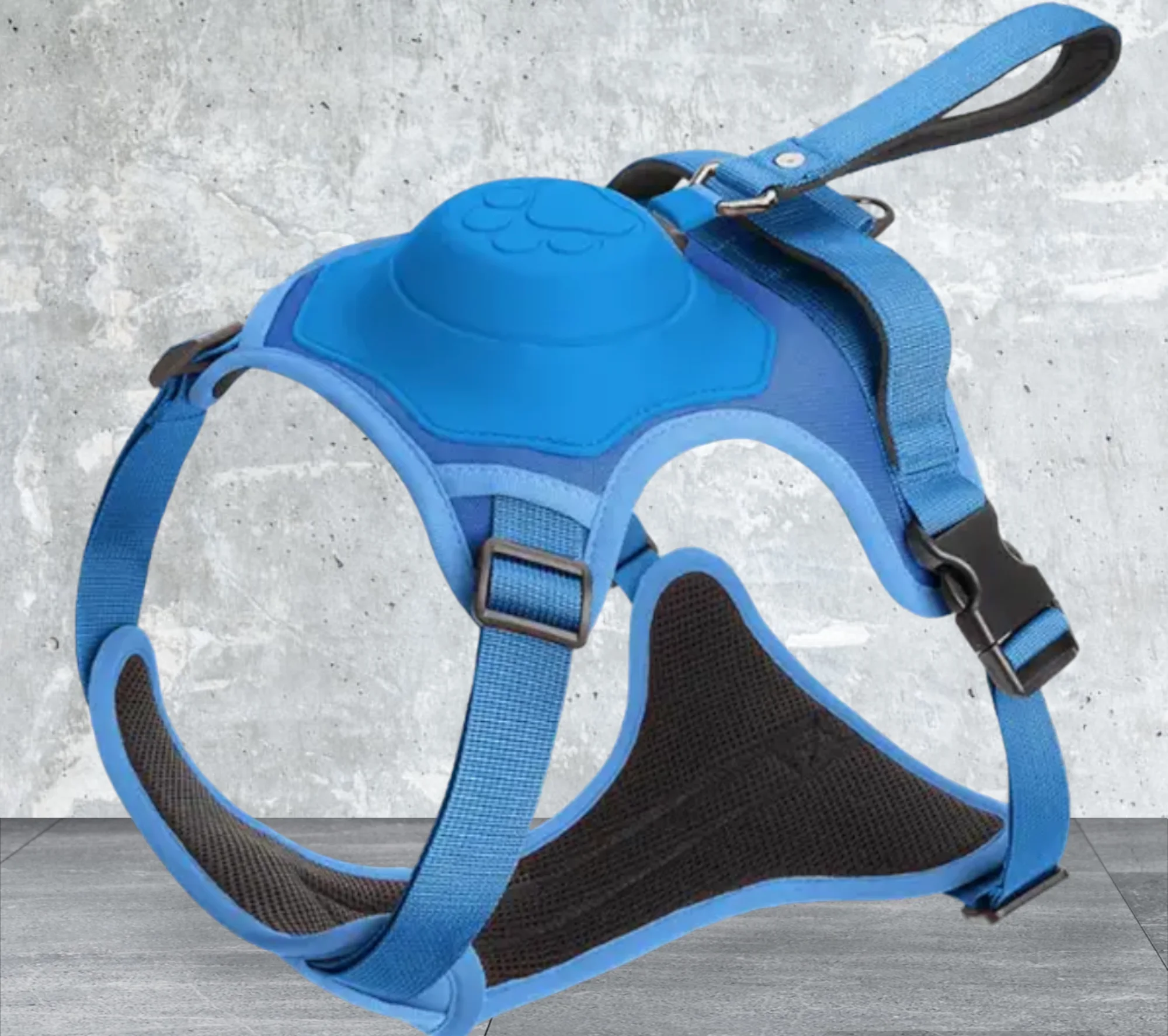 Dog No Pull Harness with Retractable Leash set Automatic Anti-Burst