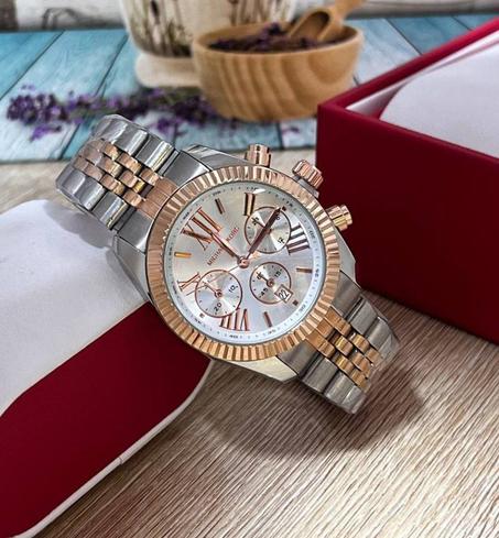 Mk femme Argenté en Bronze + parfum cadeau