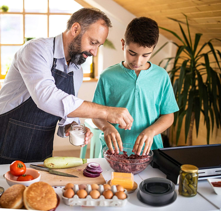 Meat Pressing Mold - 🍔 أداة تشكيل البرغر المحشوة 3 في 1 - سر البرغر المثالي في منزلك! 🍔