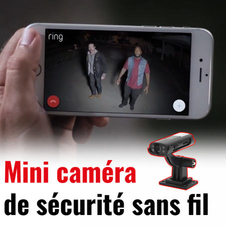 Caméra de sécurité wifi sans fil