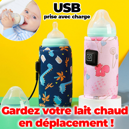 Sac USB Chauffe-biberon de voyage portable pour lait maternel