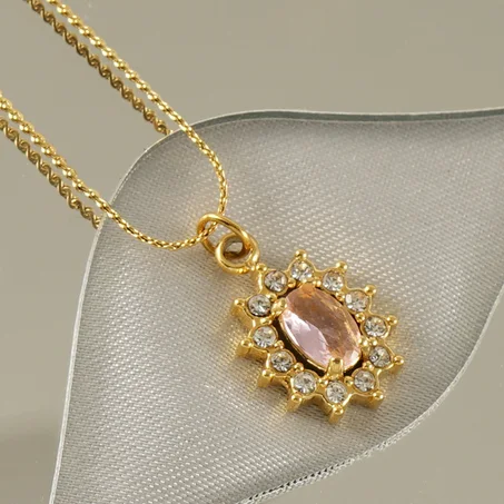 Collier européen et américain en acier inoxydable