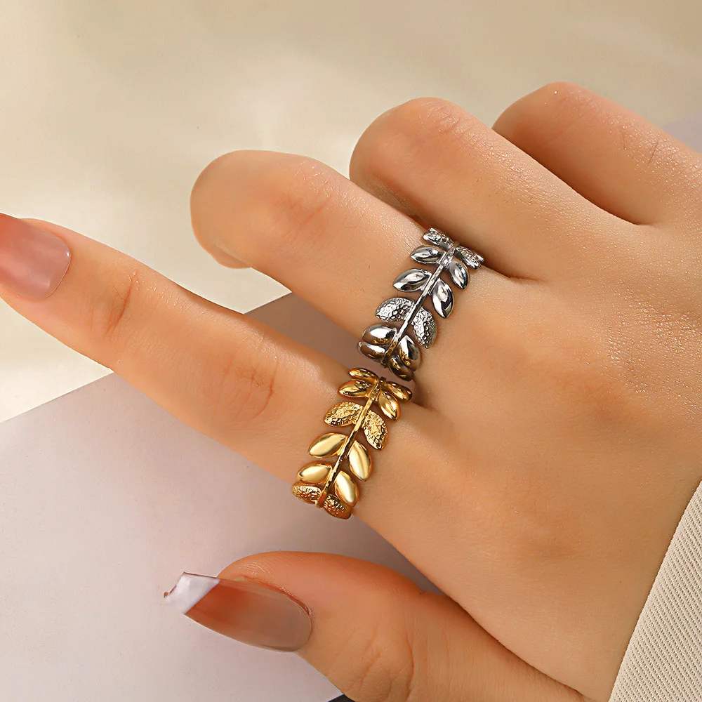 Bague feuille