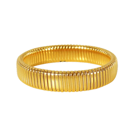 Bracelet à anneaux à rayures verticales