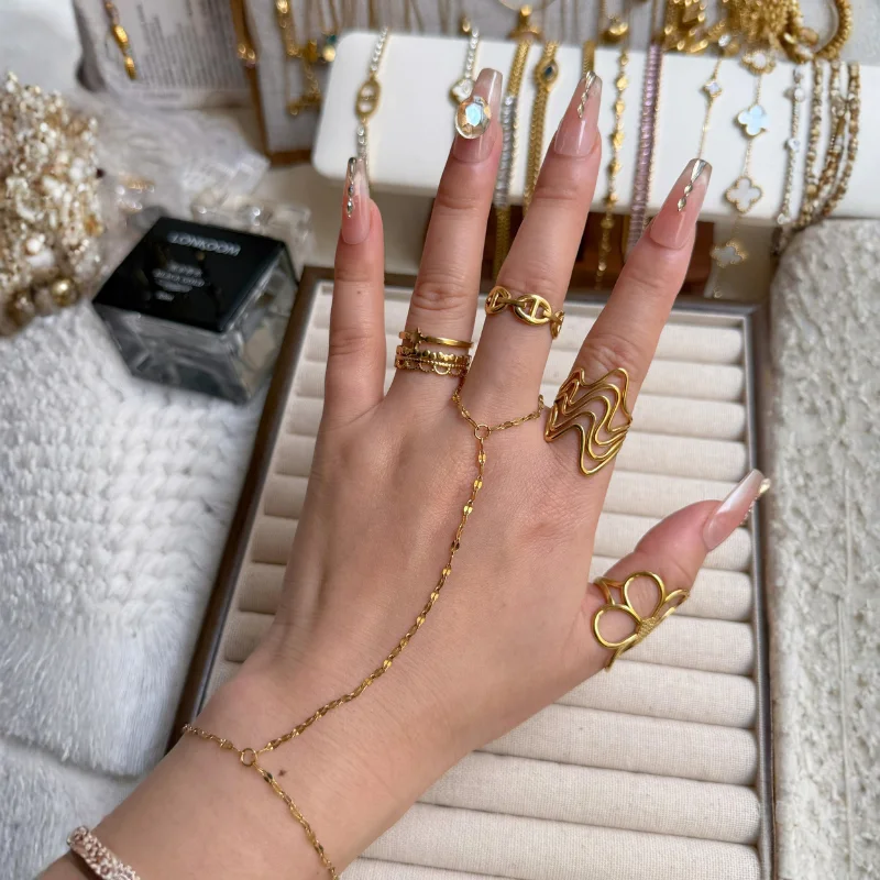 (Mailles or)	Chaîne de main