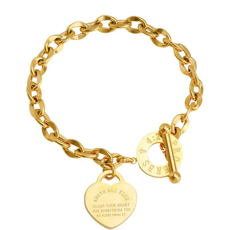 forme de cœur, bracelets polyvalents et élégants