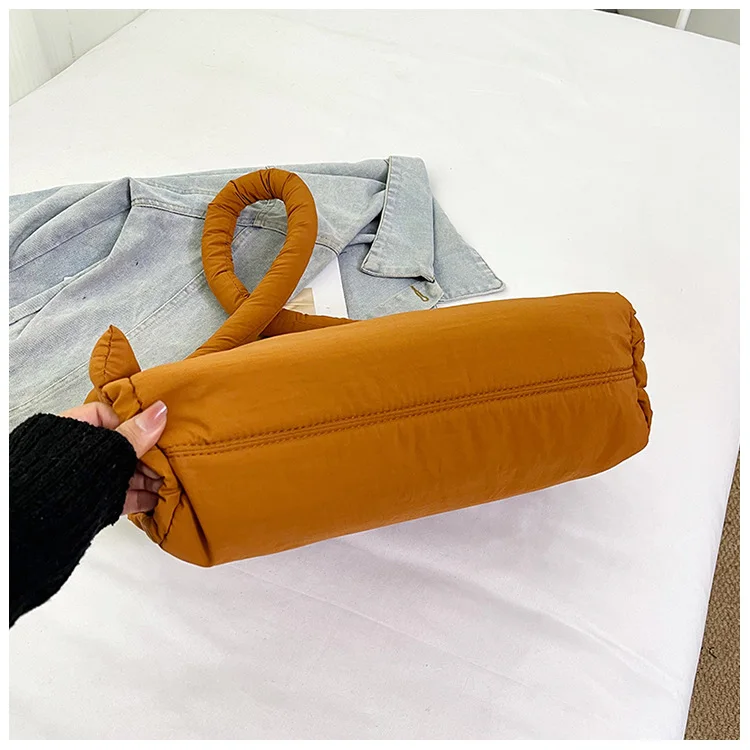 Sac bandoulière uni à cordon