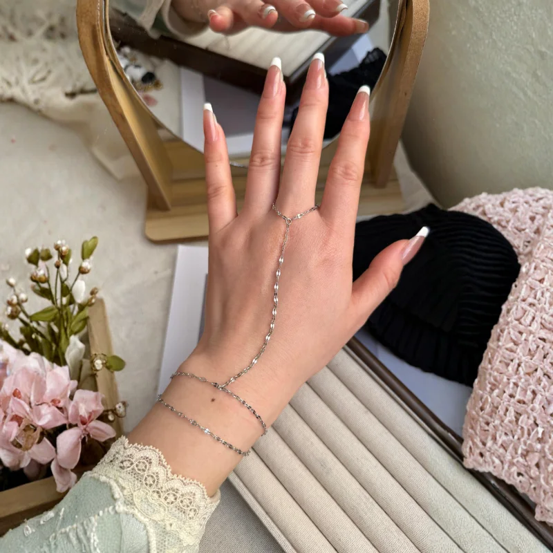 (Argent mailles)	Chaîne de main Silver Link